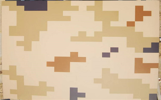 三亚荒漠迷彩漆喷涂